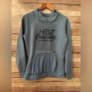 Ventures Endurance Women’s  "Hot Chocolate Run" Sweatshirt Hoodie Small
